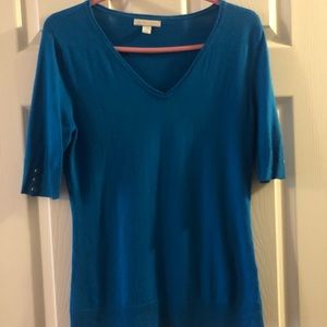 New York and Company Turquoise sweater